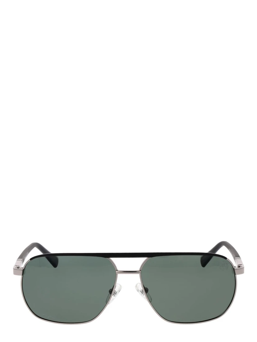 Gray Metal Sunglasses