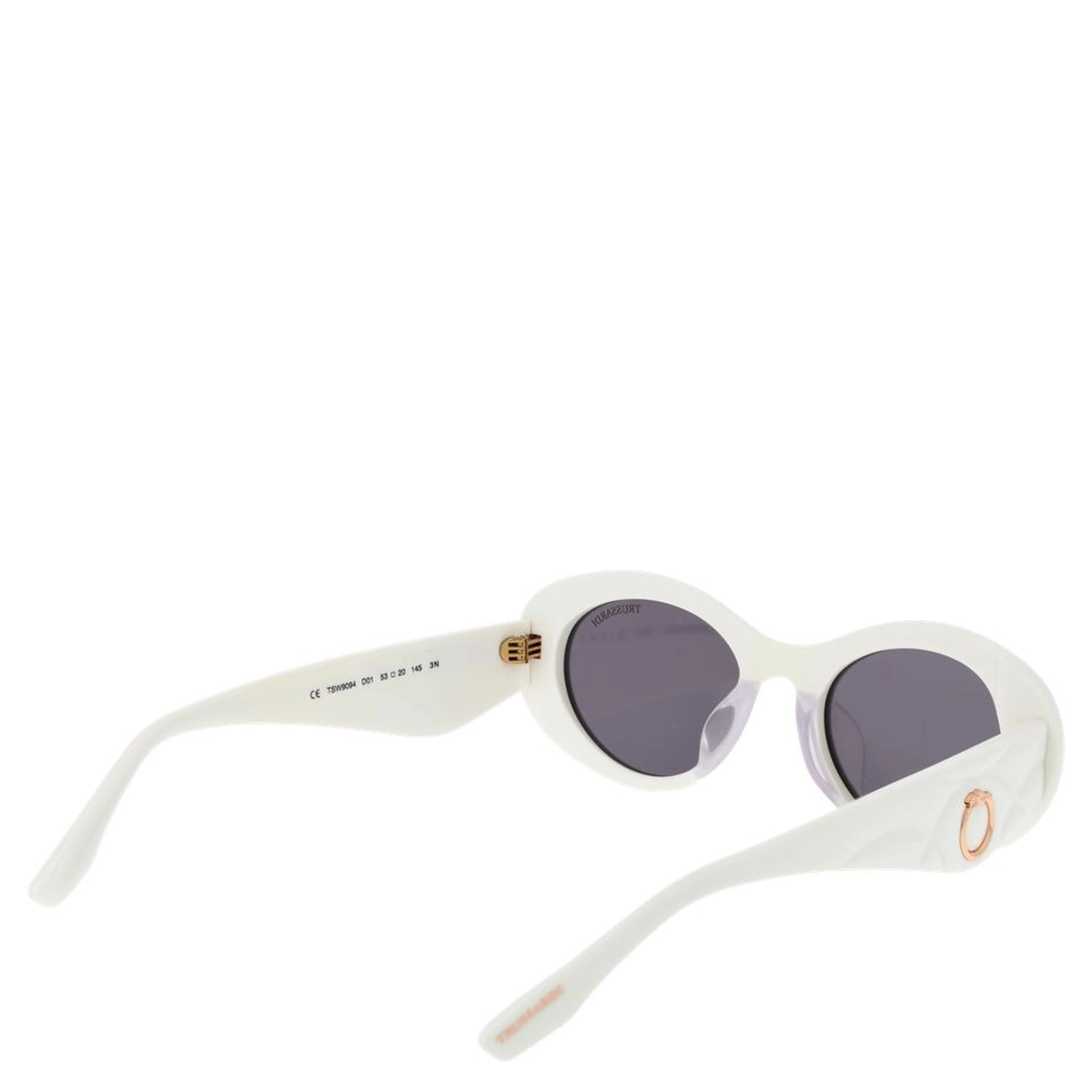 White Acetate Sunglasses