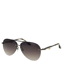 Gray Metal Sunglasses