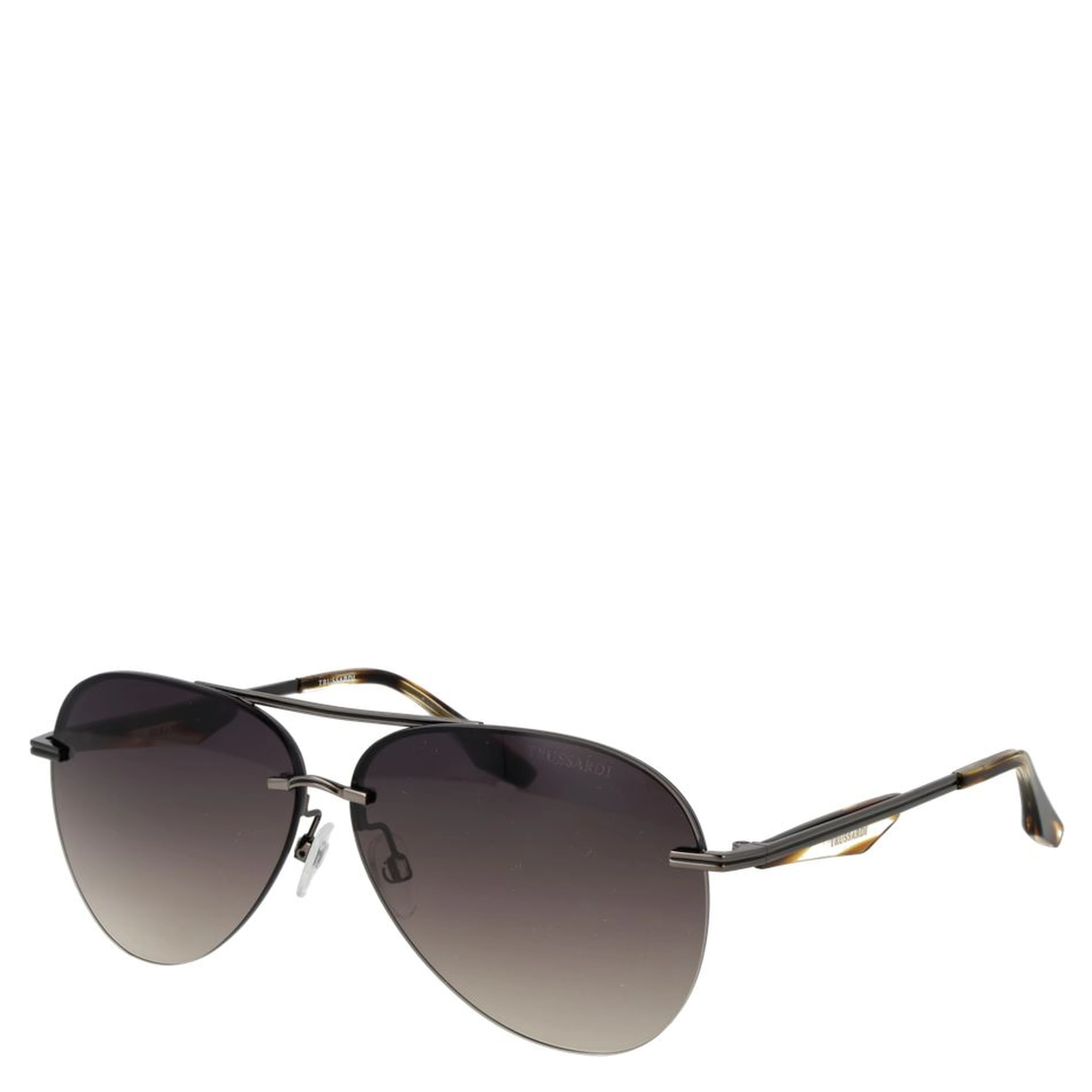 Gray Metal Sunglasses