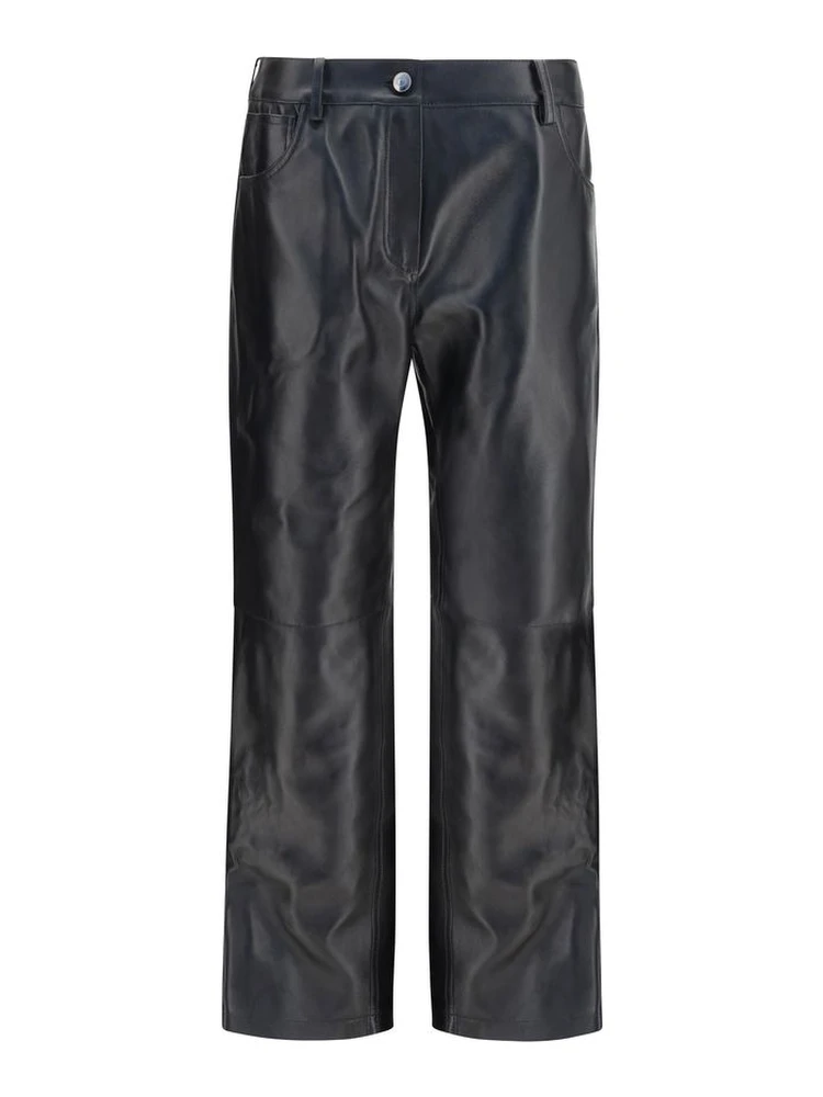 Black Leather Pants