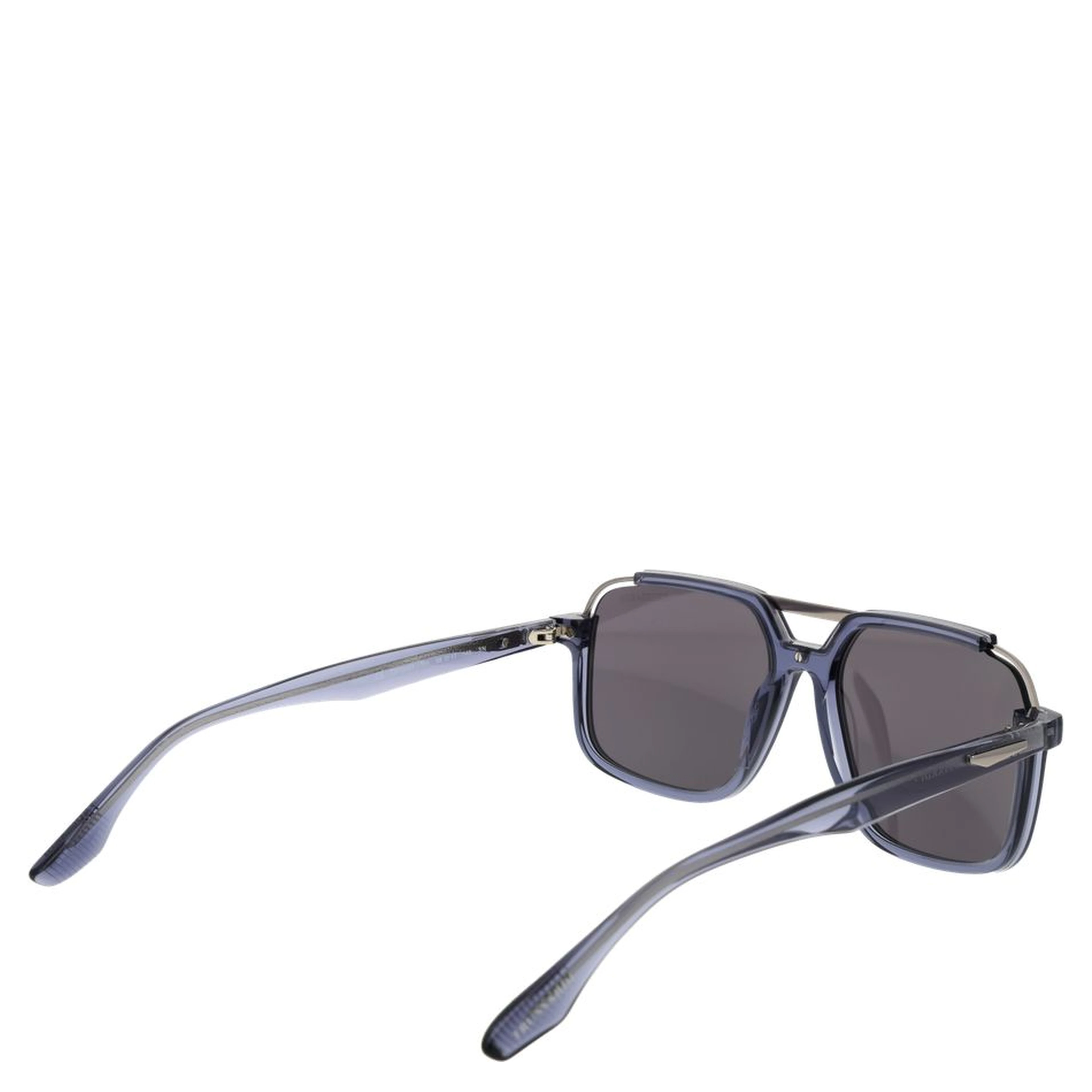 Blue Acetate & Stainless Steel Sunglasses