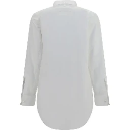 White Cotton Dress Shirt