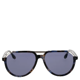 Brown Acetate & Stainless Steel Sunglasses