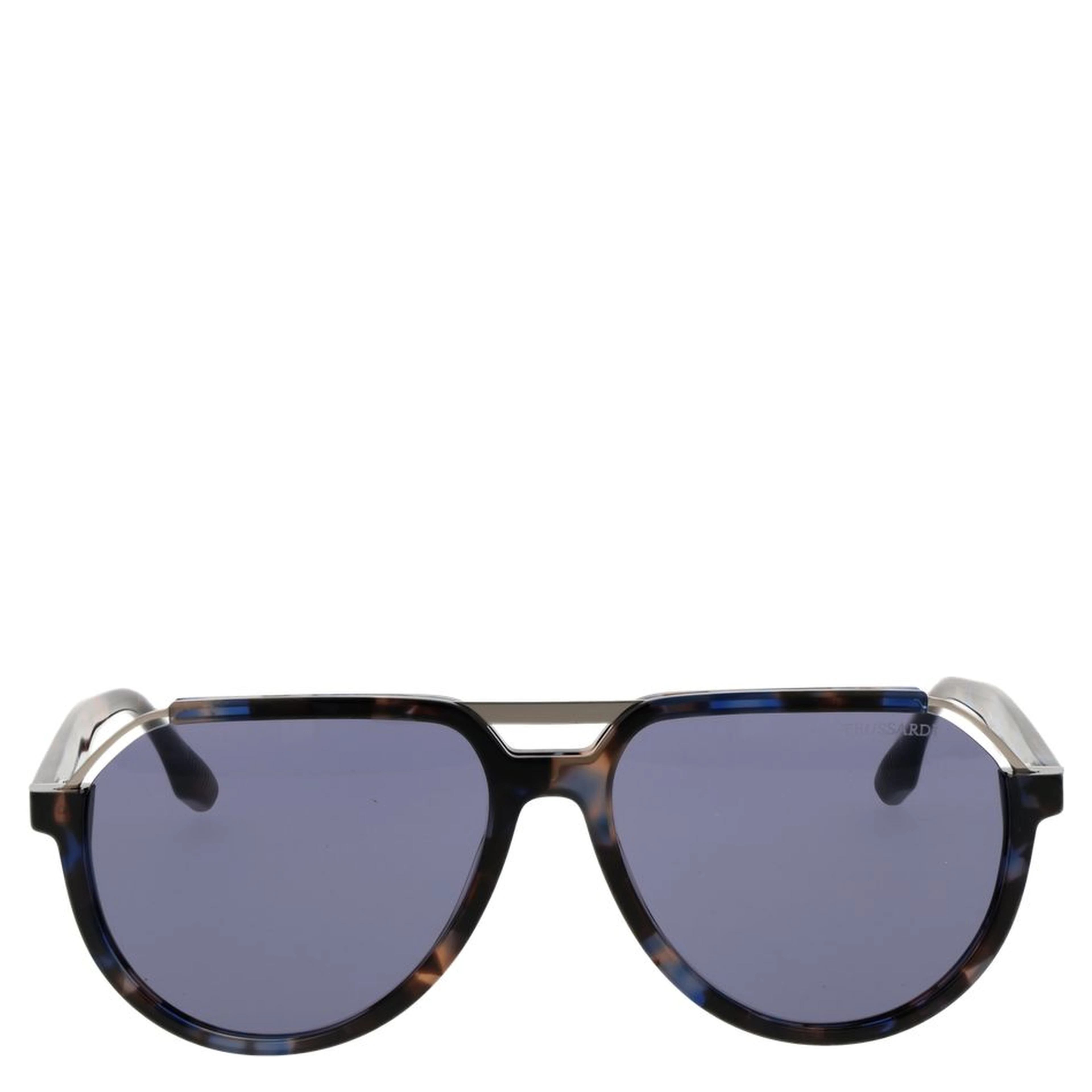 Brown Acetate & Stainless Steel Sunglasses
