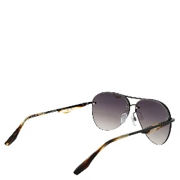 Gray Metal Sunglasses
