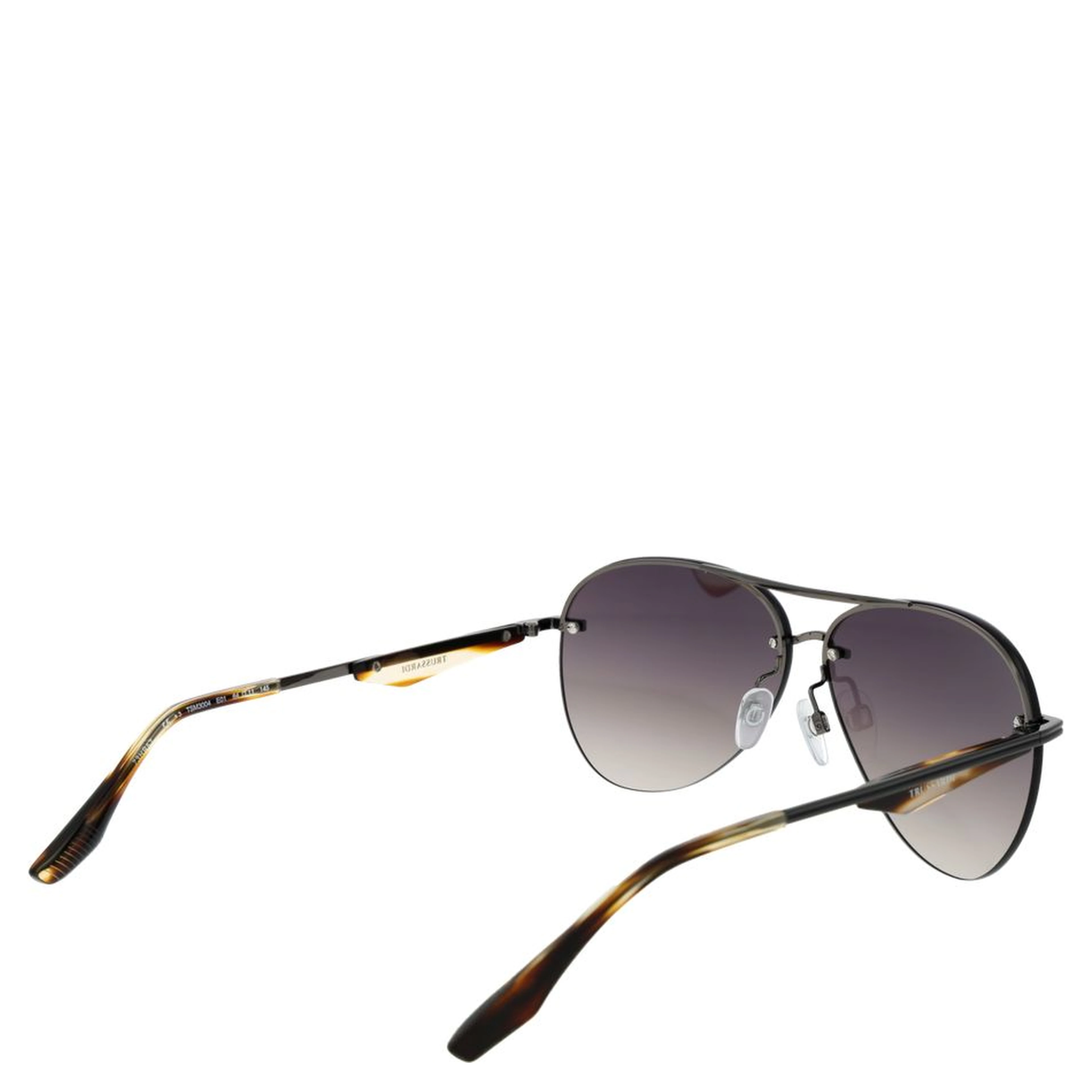 Gray Metal Sunglasses