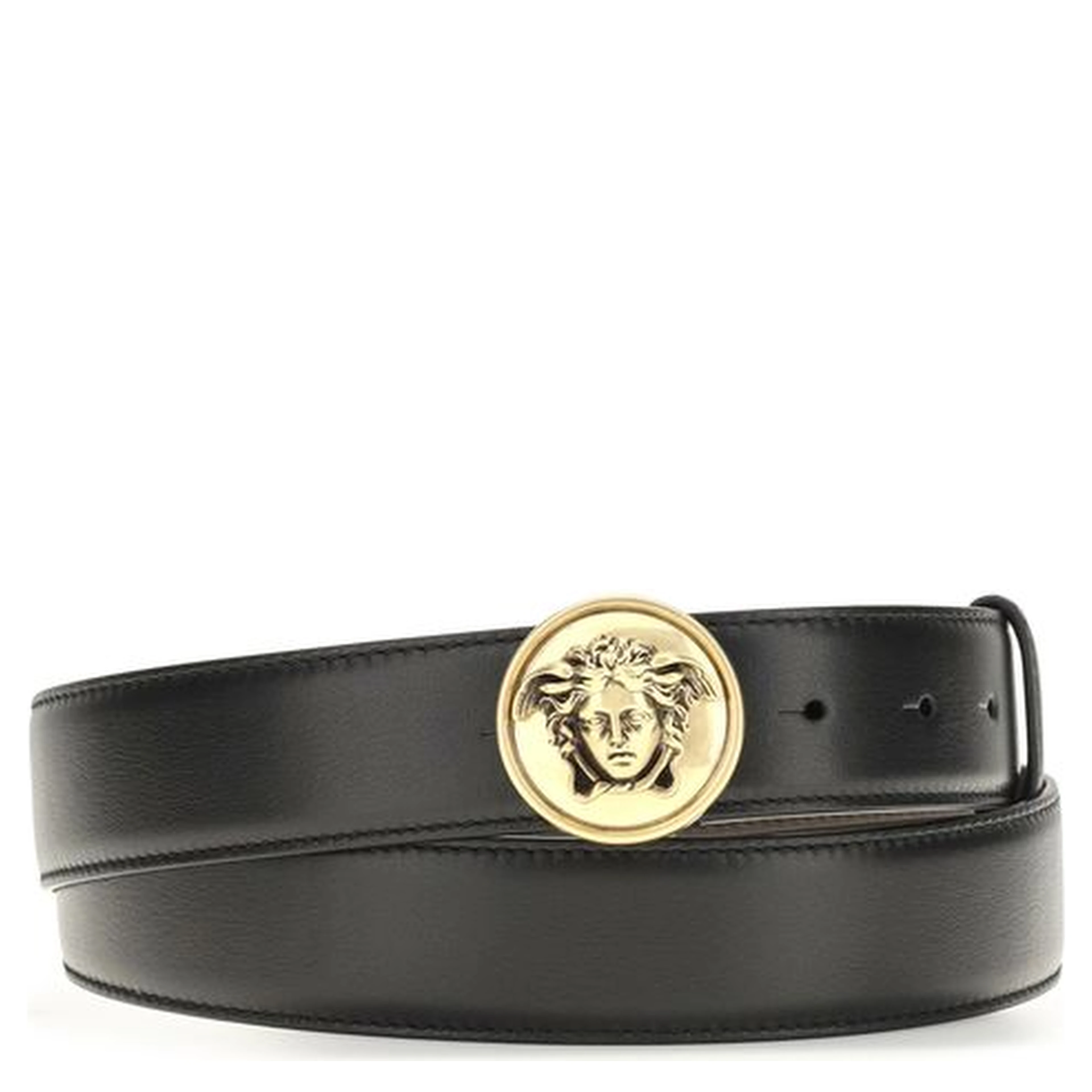Black Calf Leather Bos Taurus Regular Belt