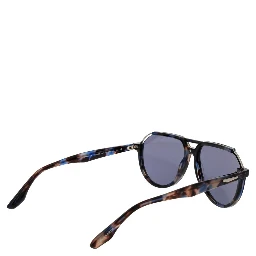 Brown Acetate & Stainless Steel Sunglasses
