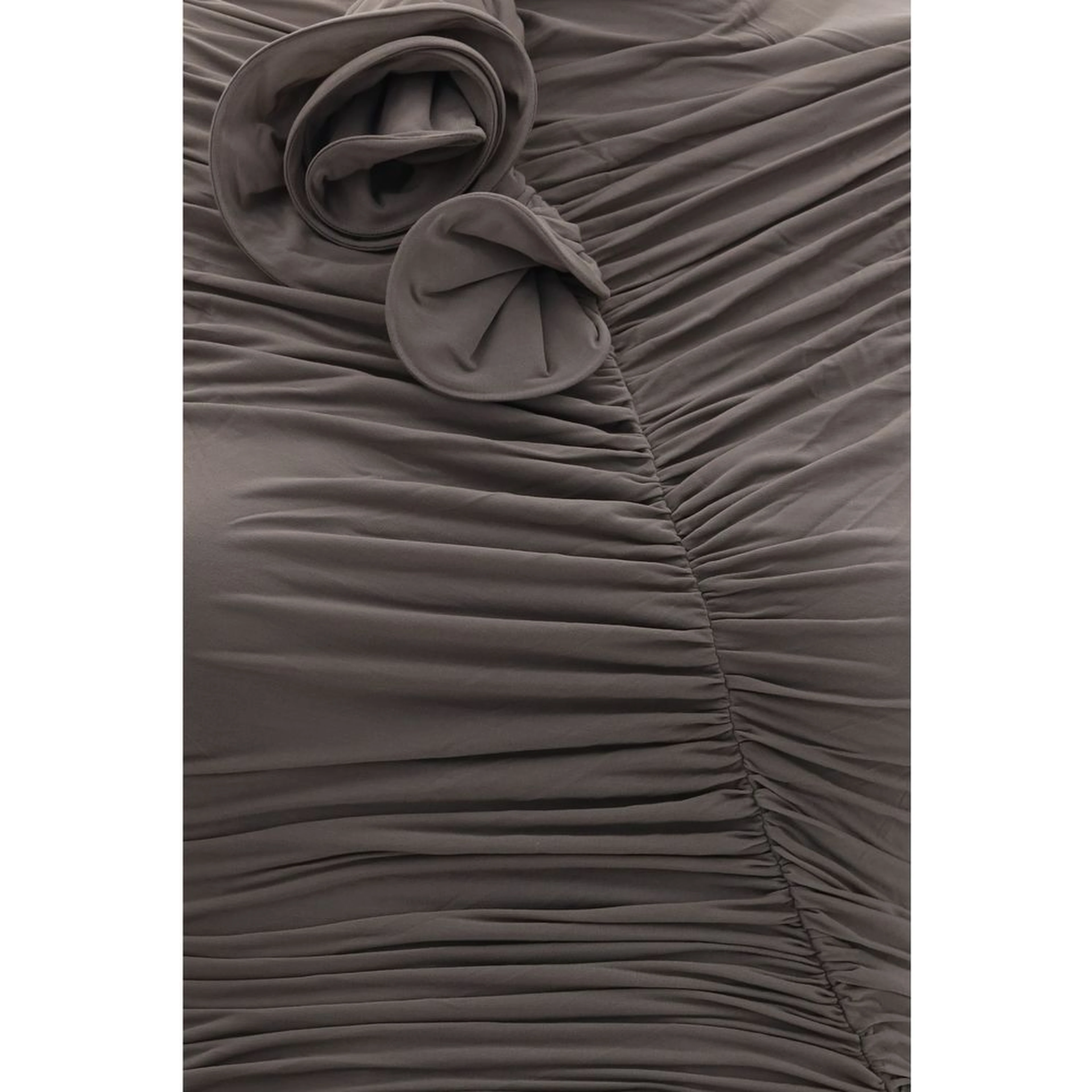 Gray Copper Cocktail Dress