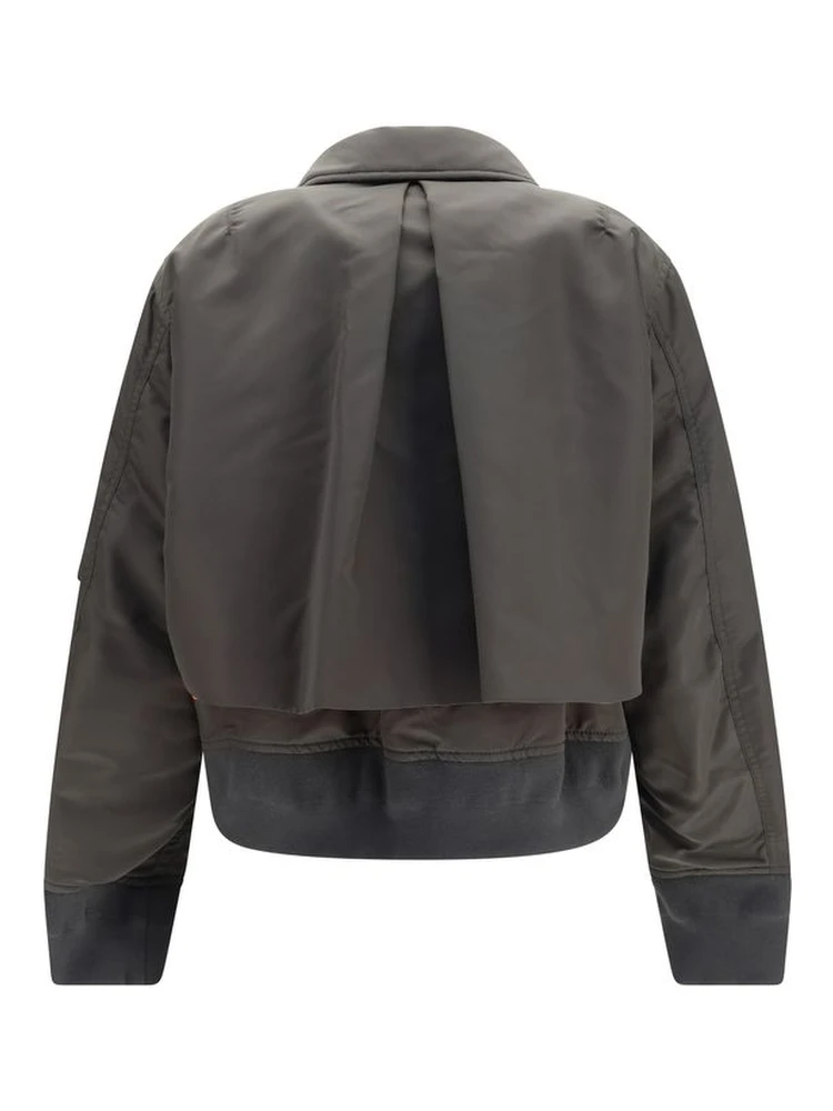 Bicolor Nylon Bomber alternative