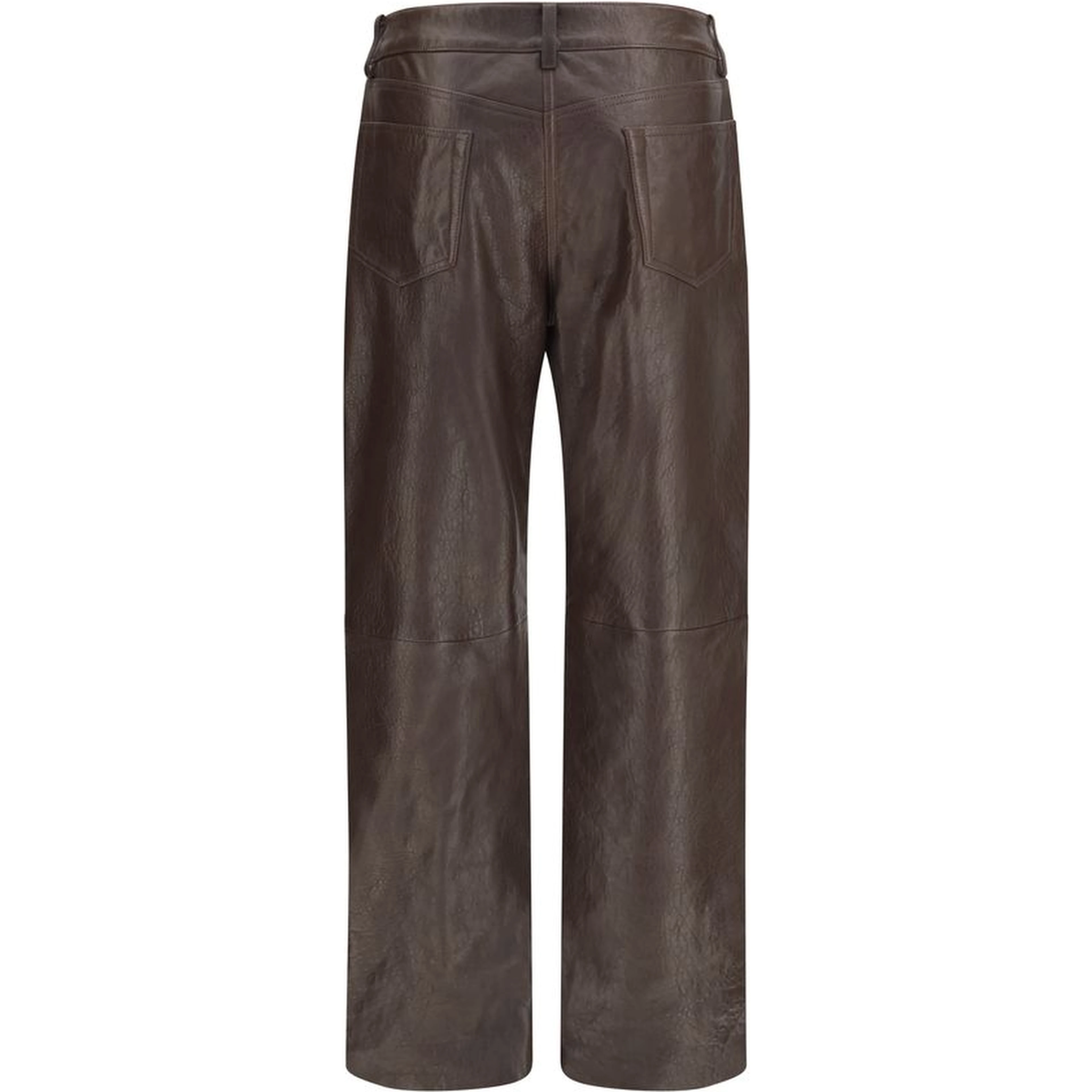Brown Leather Pants