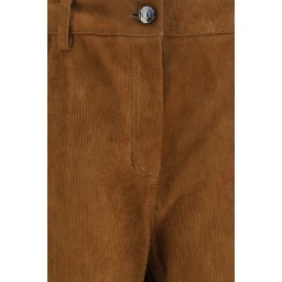 Brown Lambskin Pants