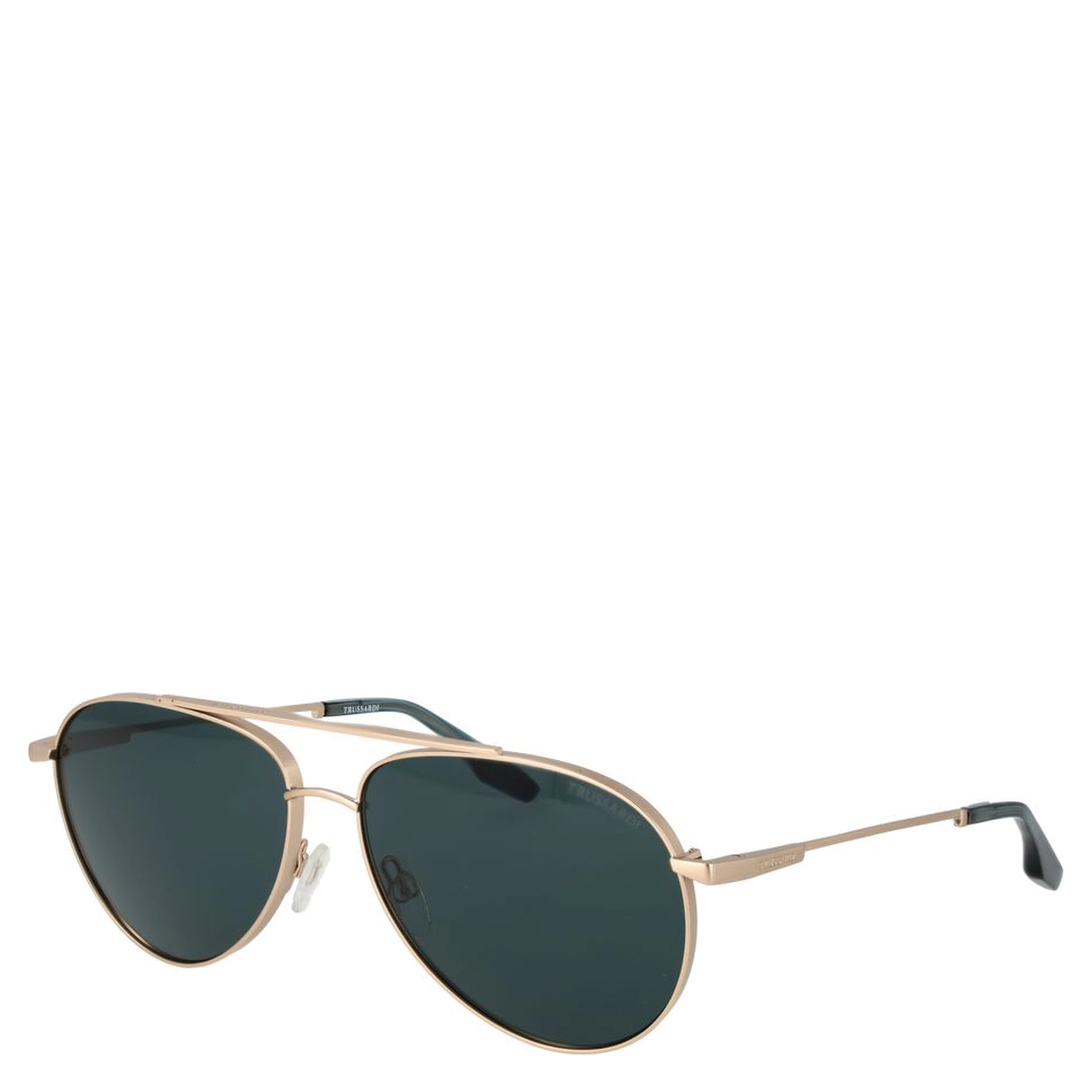 Gold Stainless Steel Sunglasses
