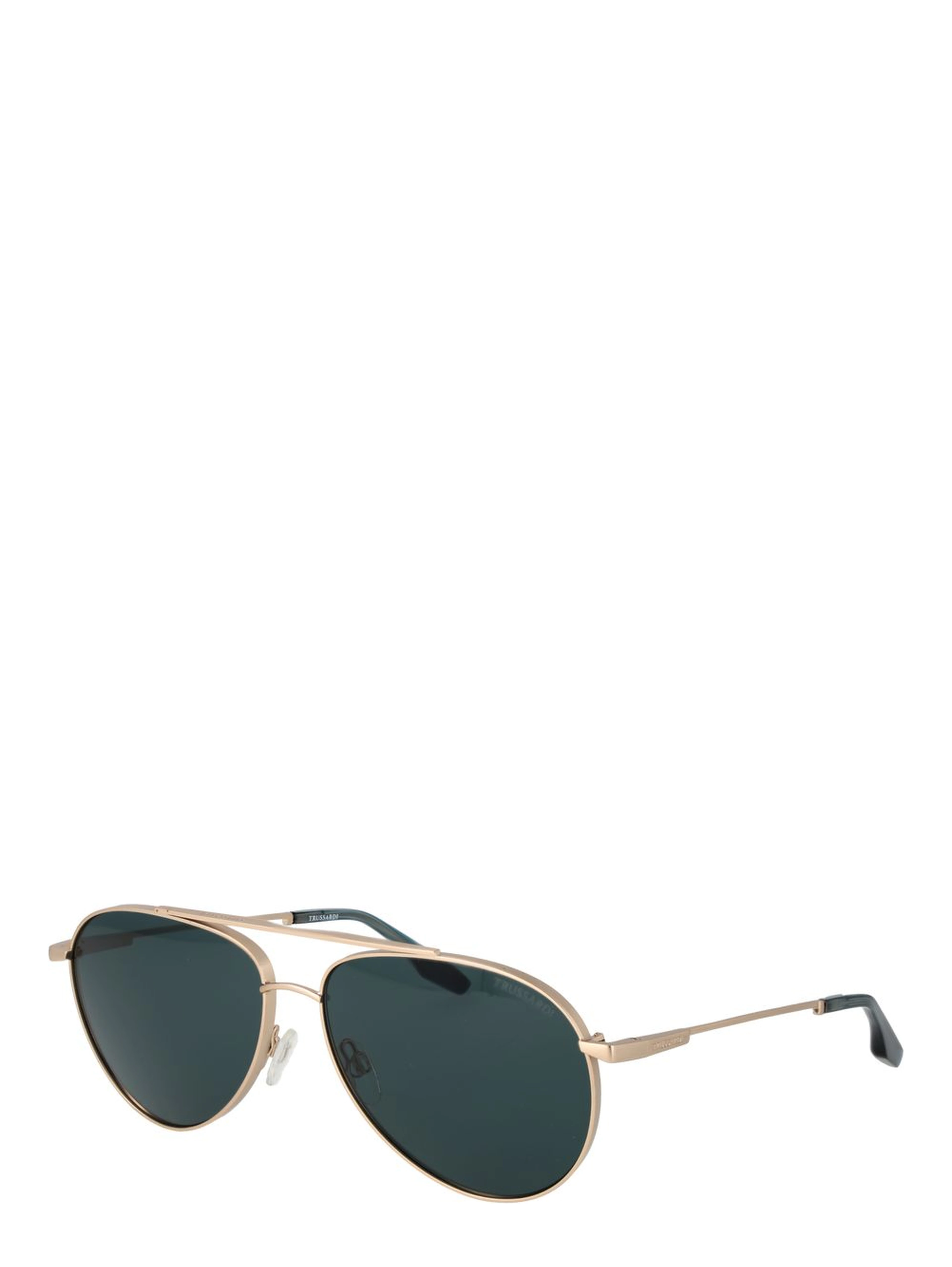 Gold Stainless Steel Sunglasses