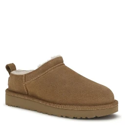 Brown Suede Leather Mules