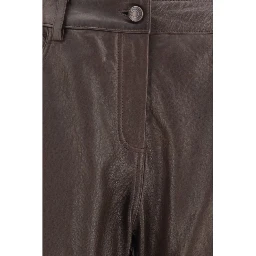 Brown Leather Pants