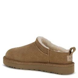 Brown Suede Leather Mules