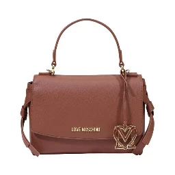 Brown Polyethylene Handbag