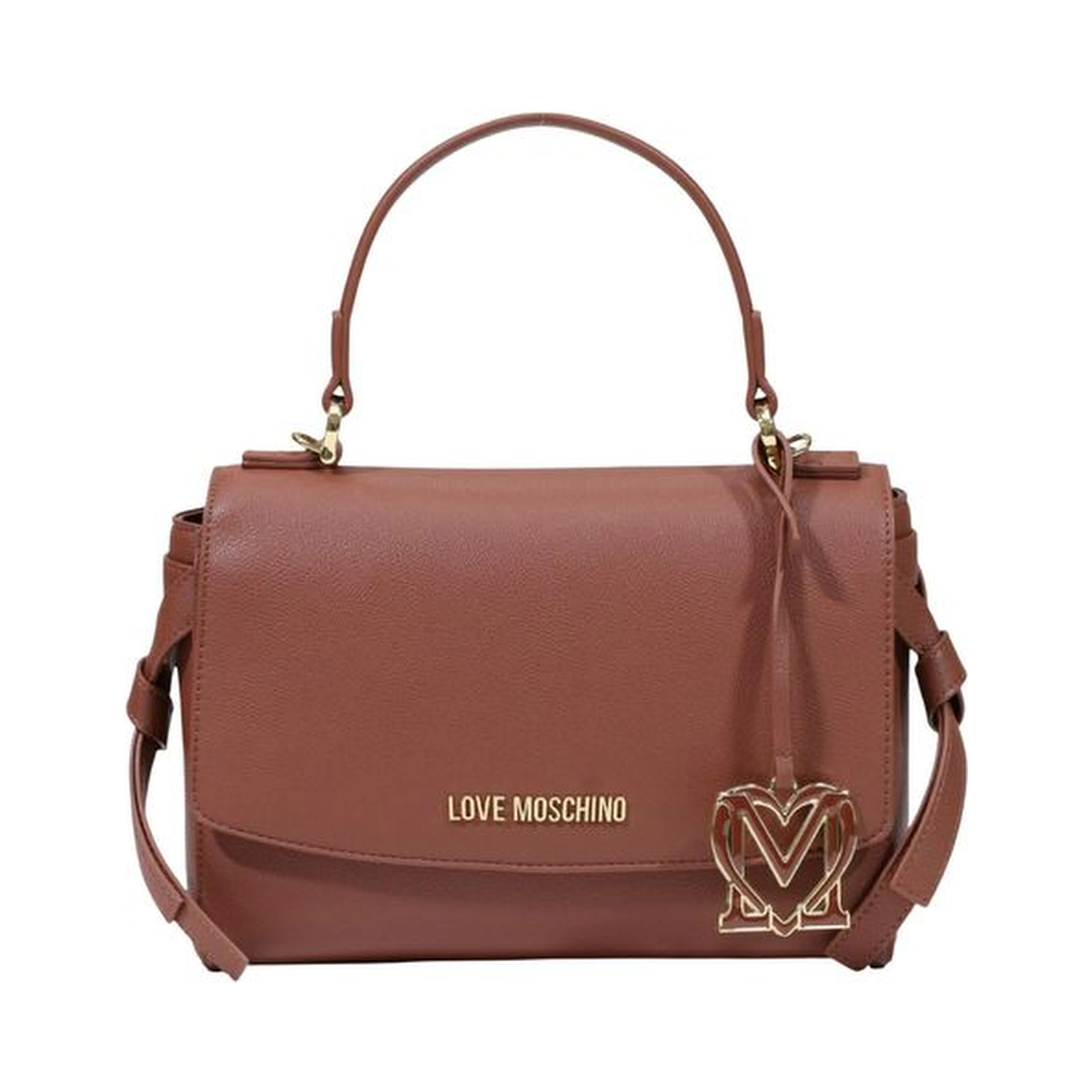 Brown Polyethylene Handbag