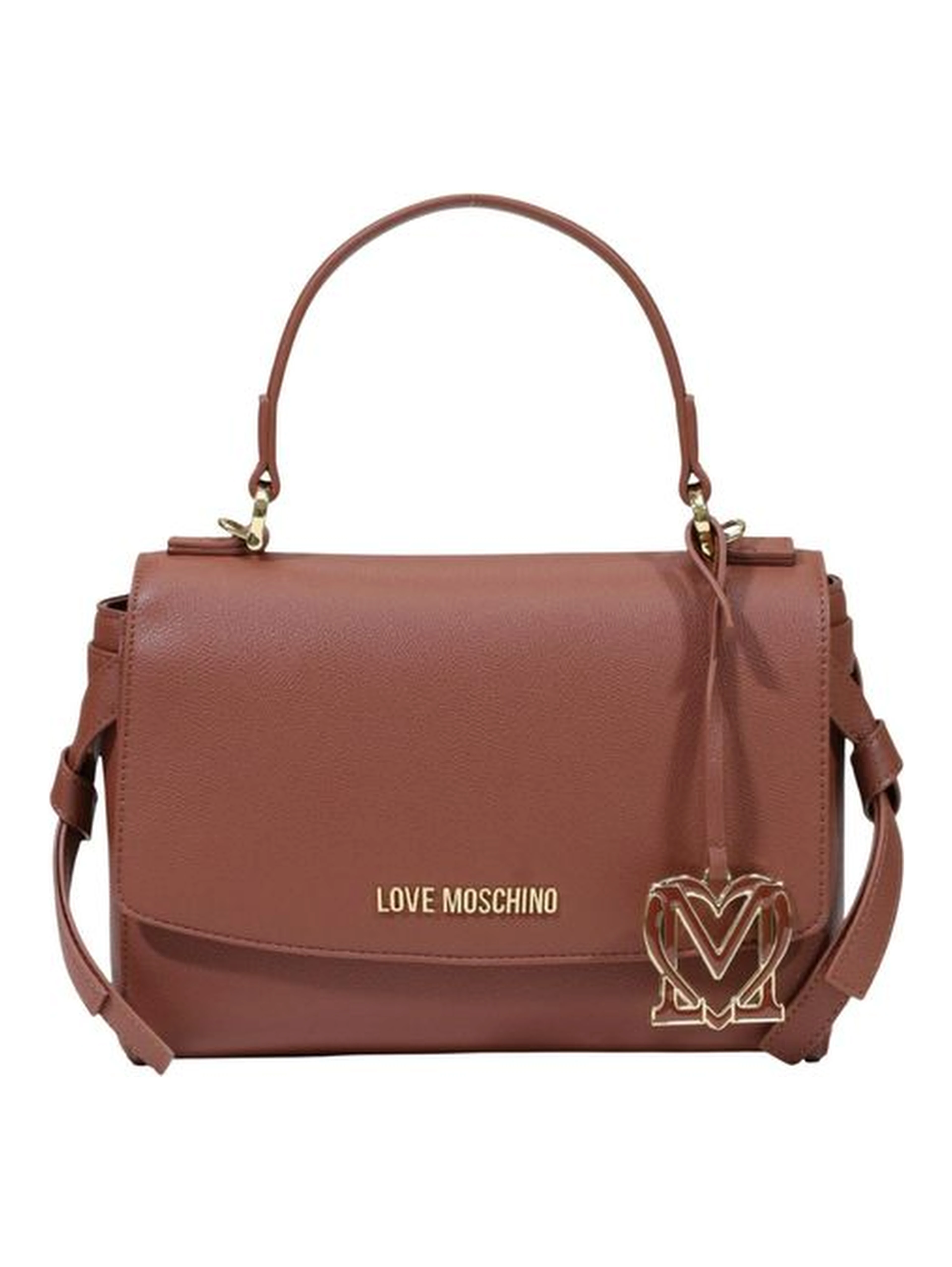 Brown Polyethylene Handbag