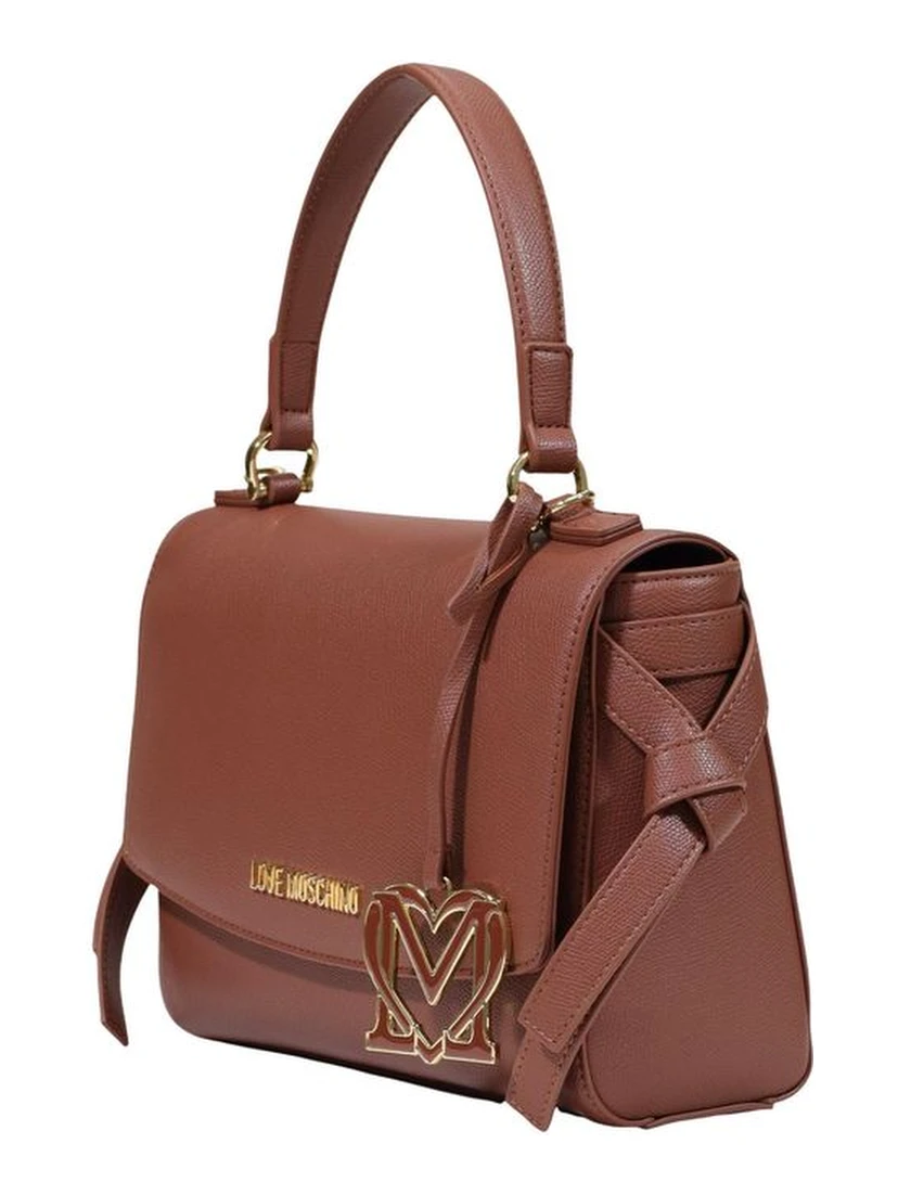 Brown Polyethylene Handbag