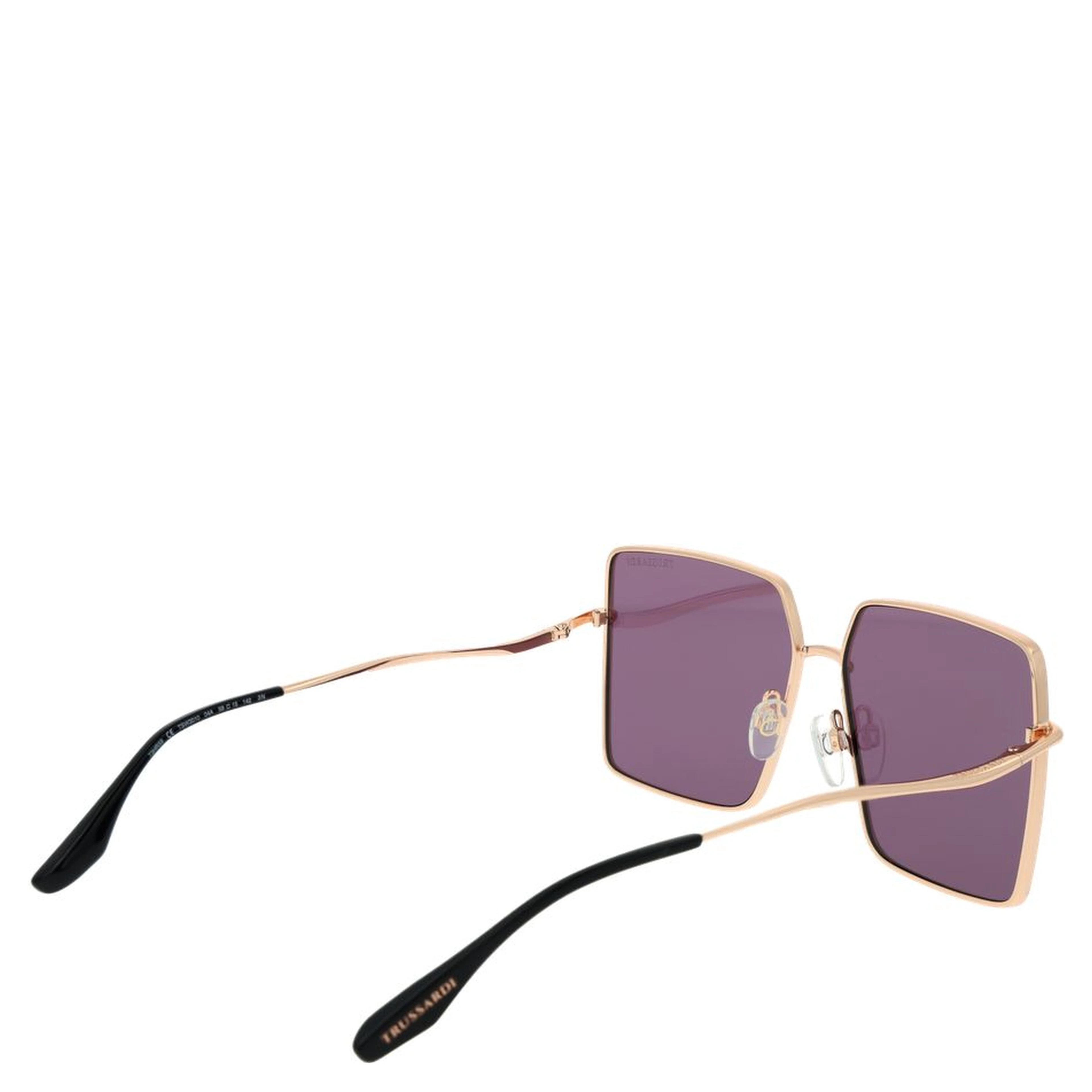 Gold Stainless Steel Sunglasses