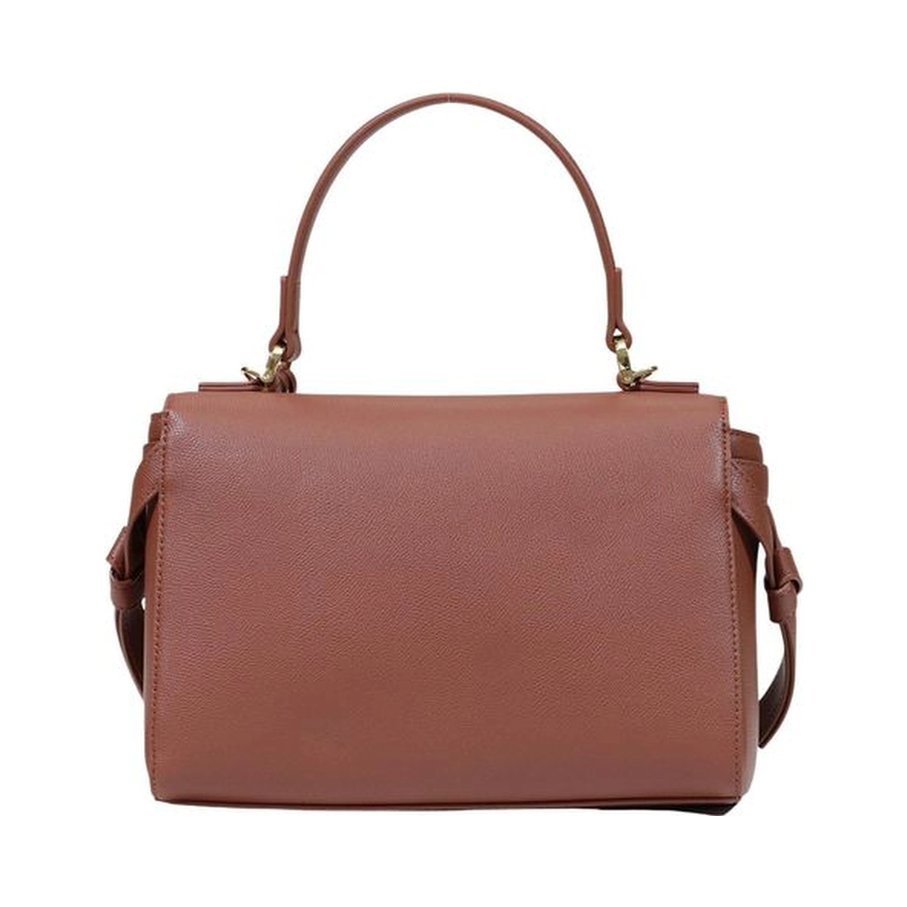 Brown Polyethylene Handbag