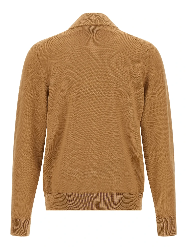 Brown Virgin Wool Cardigan alternative