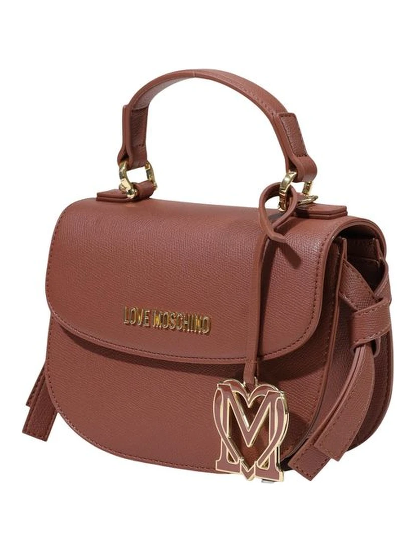 Brown Polyethylene Handbag