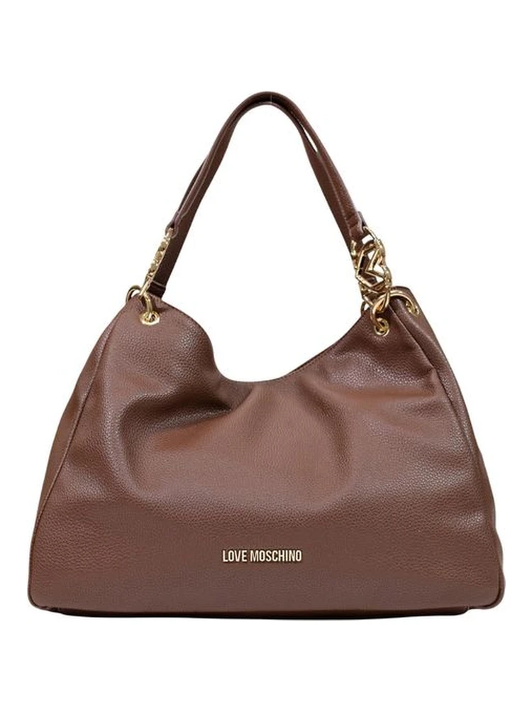 Brown Polyethylene Handbag