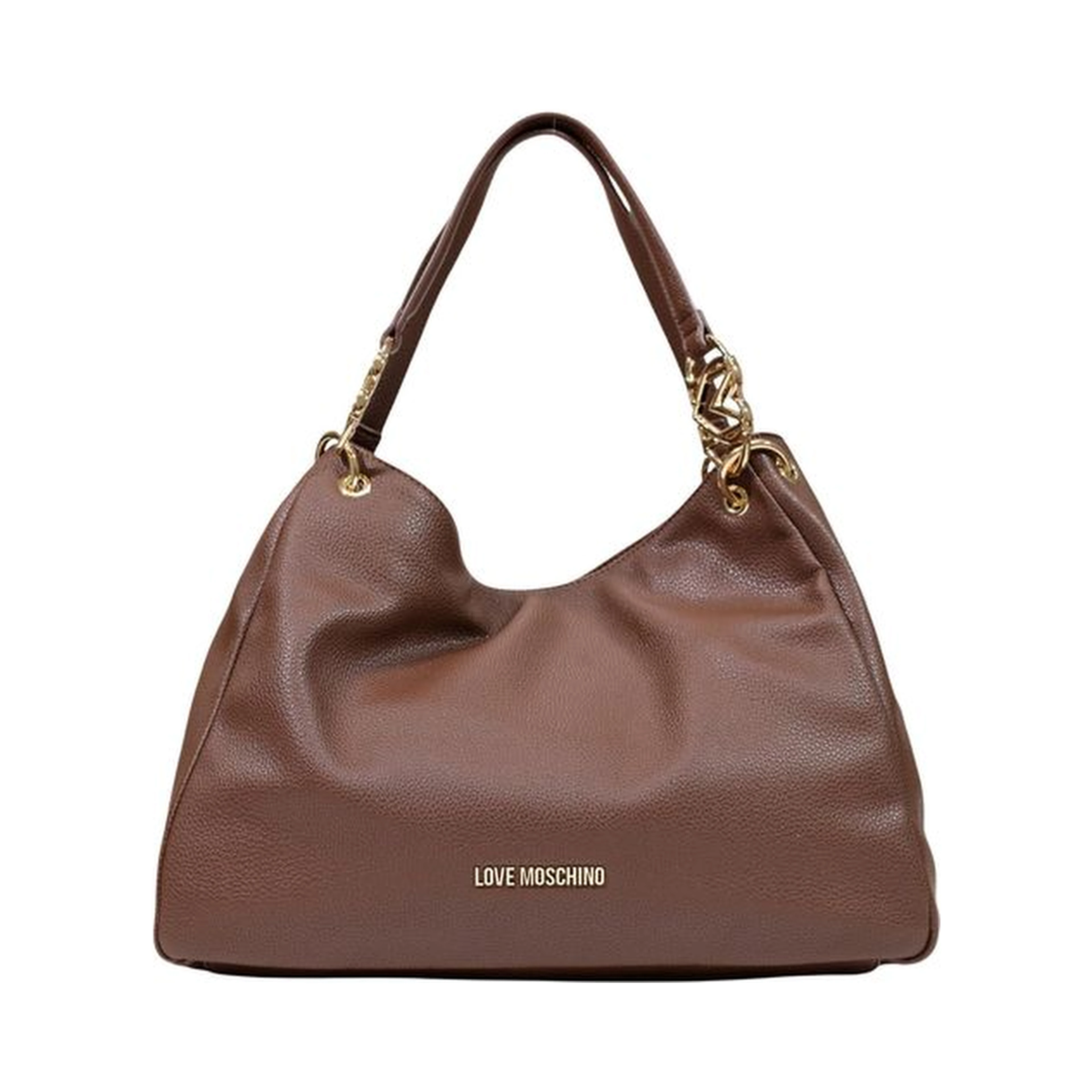 Brown Polyethylene Handbag