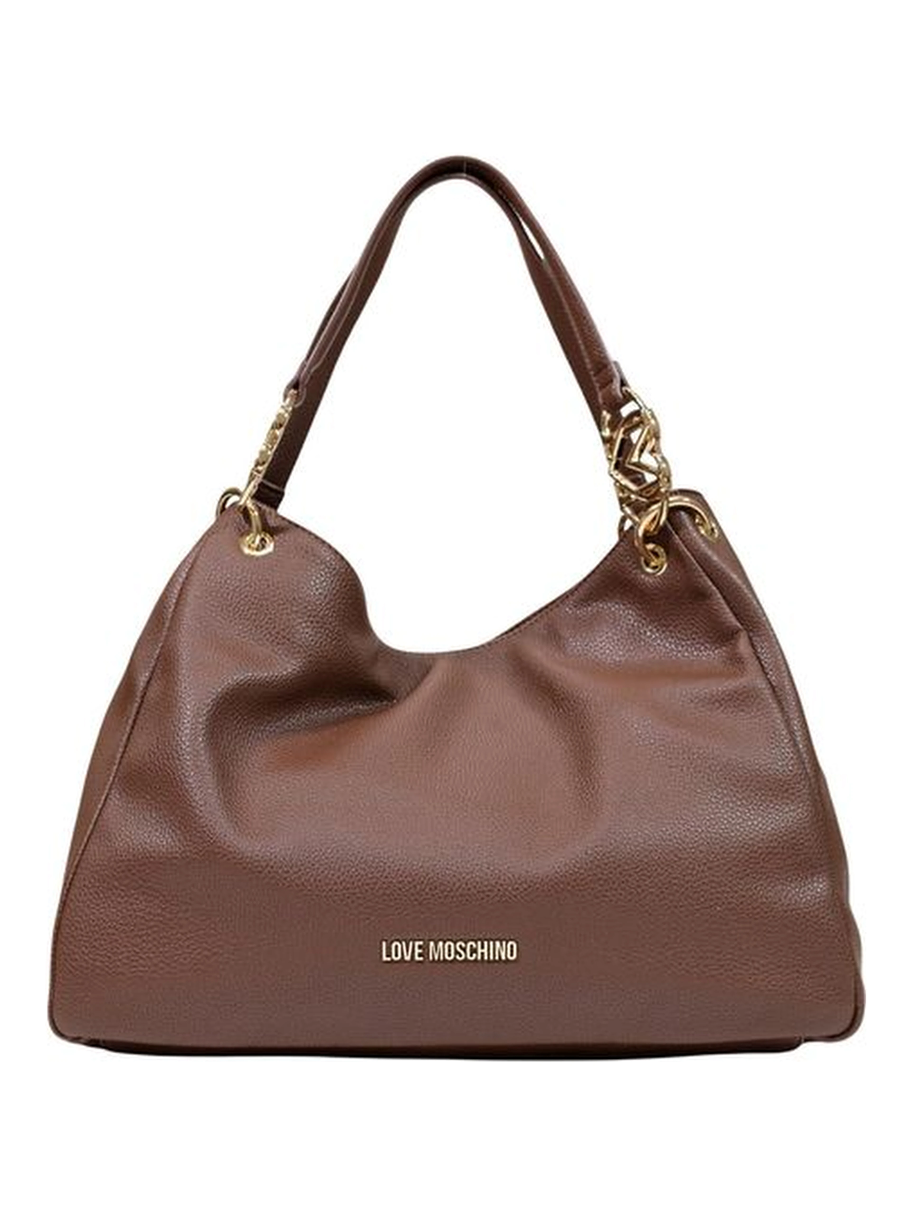 Brown Polyethylene Handbag