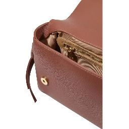 Brown Polyethylene Handbag