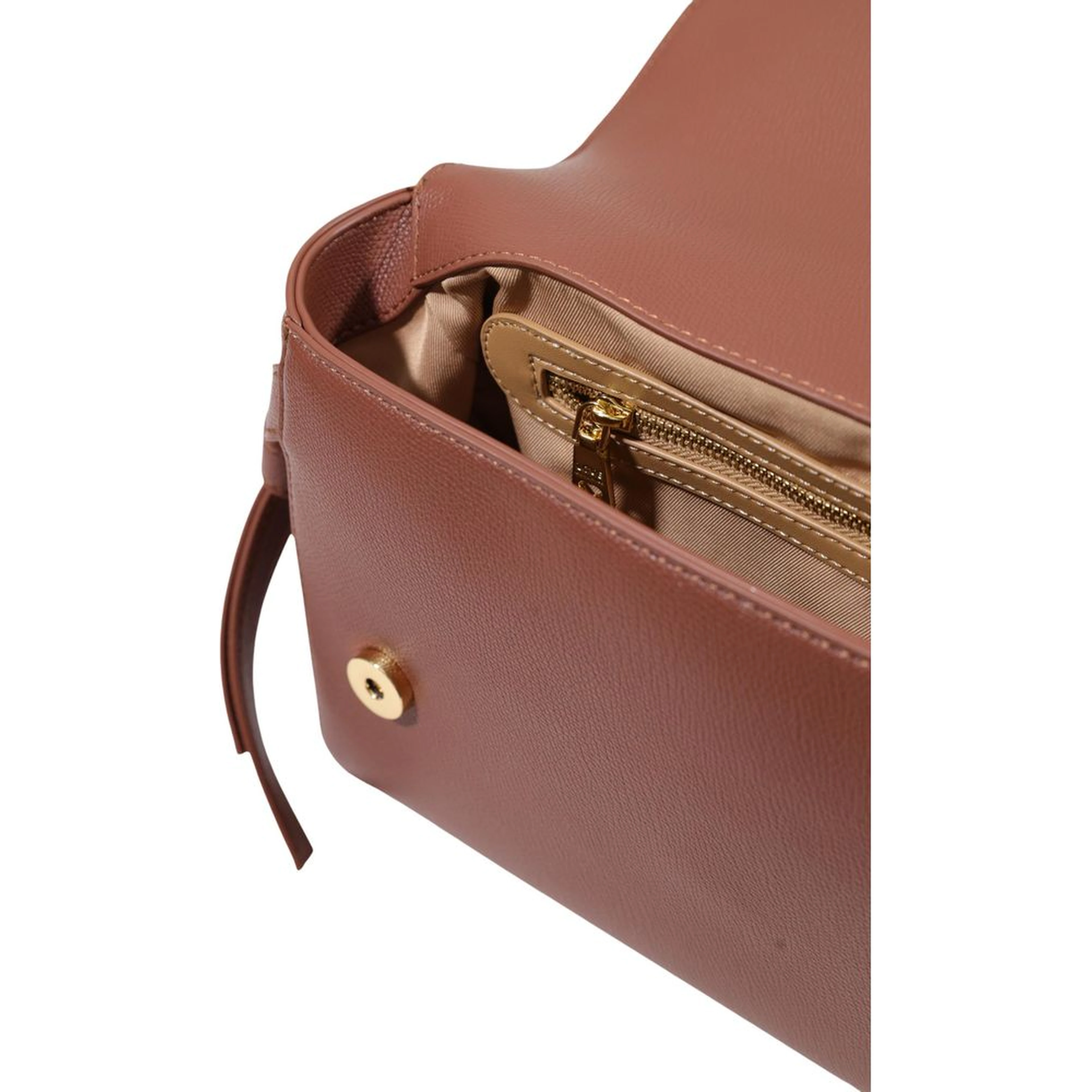 Brown Polyethylene Handbag