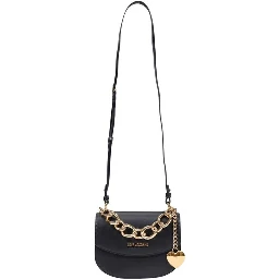 Black Polyester Handbag