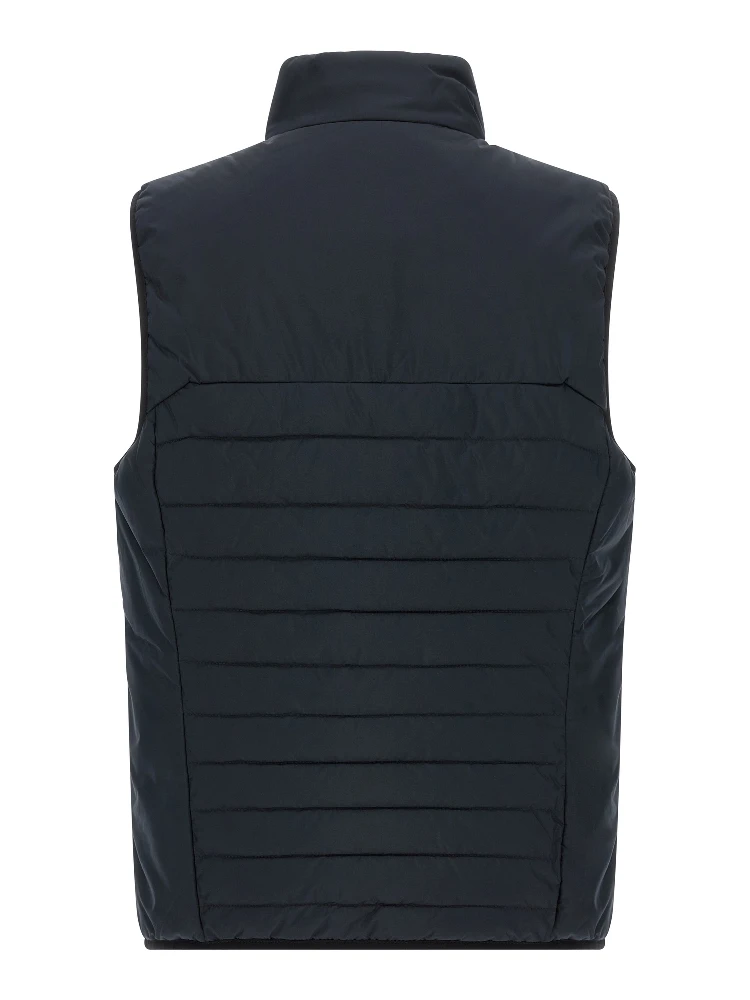 Blue Polyester Sleeveless Jacket alternative