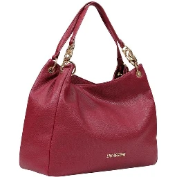 Purple Polyethylene Handbag