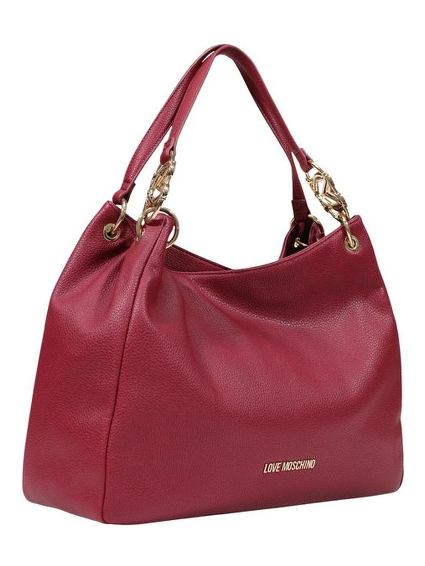 Purple Polyethylene Handbag