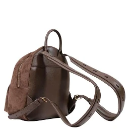 Brown Polyester Backpack
