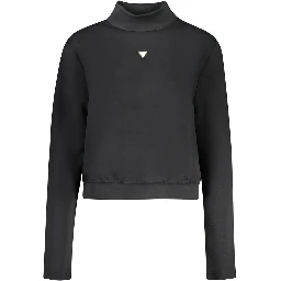 Nero Poliestere Women's Sweatshirt