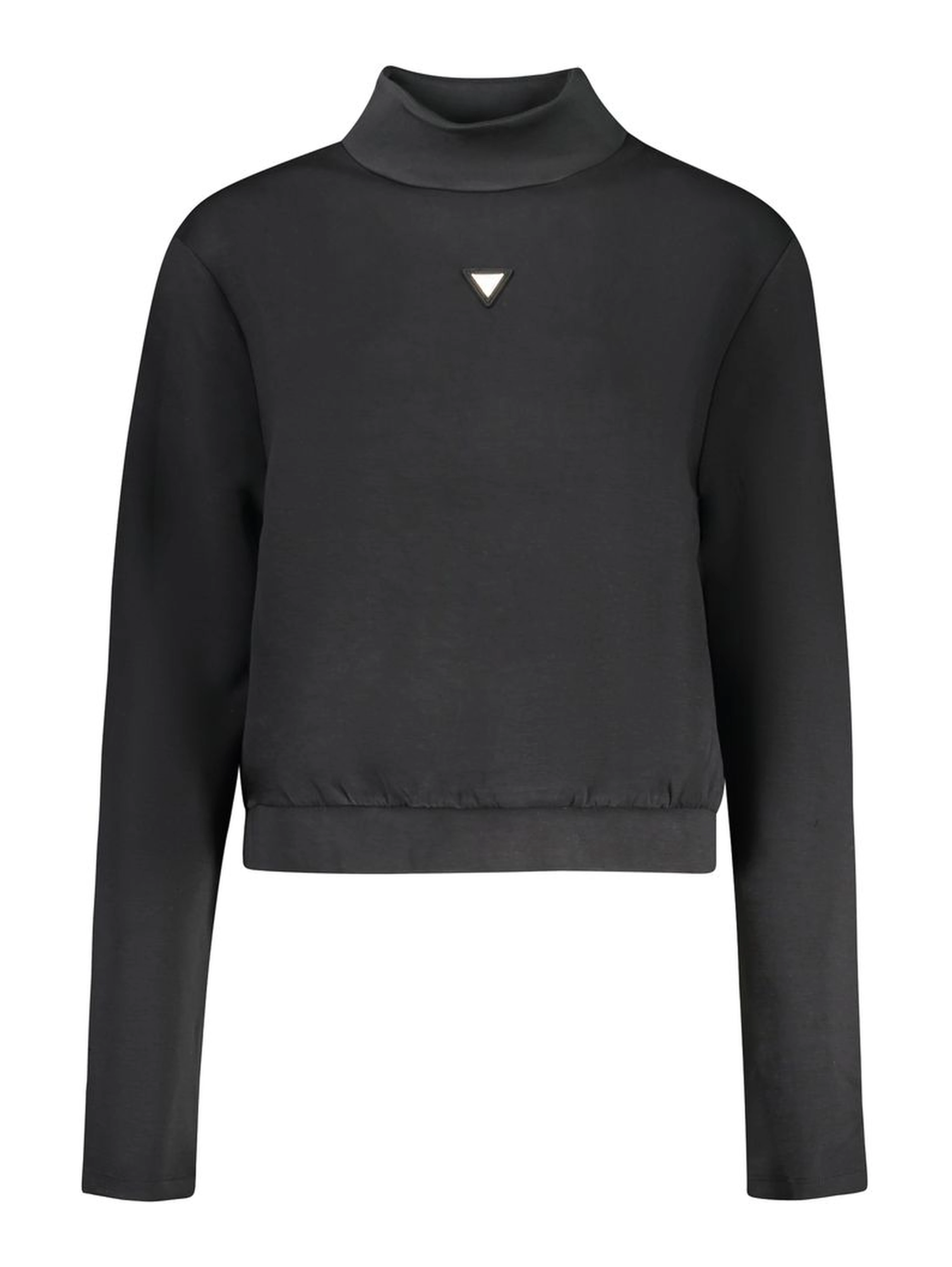 Nero Poliestere Women's Sweatshirt