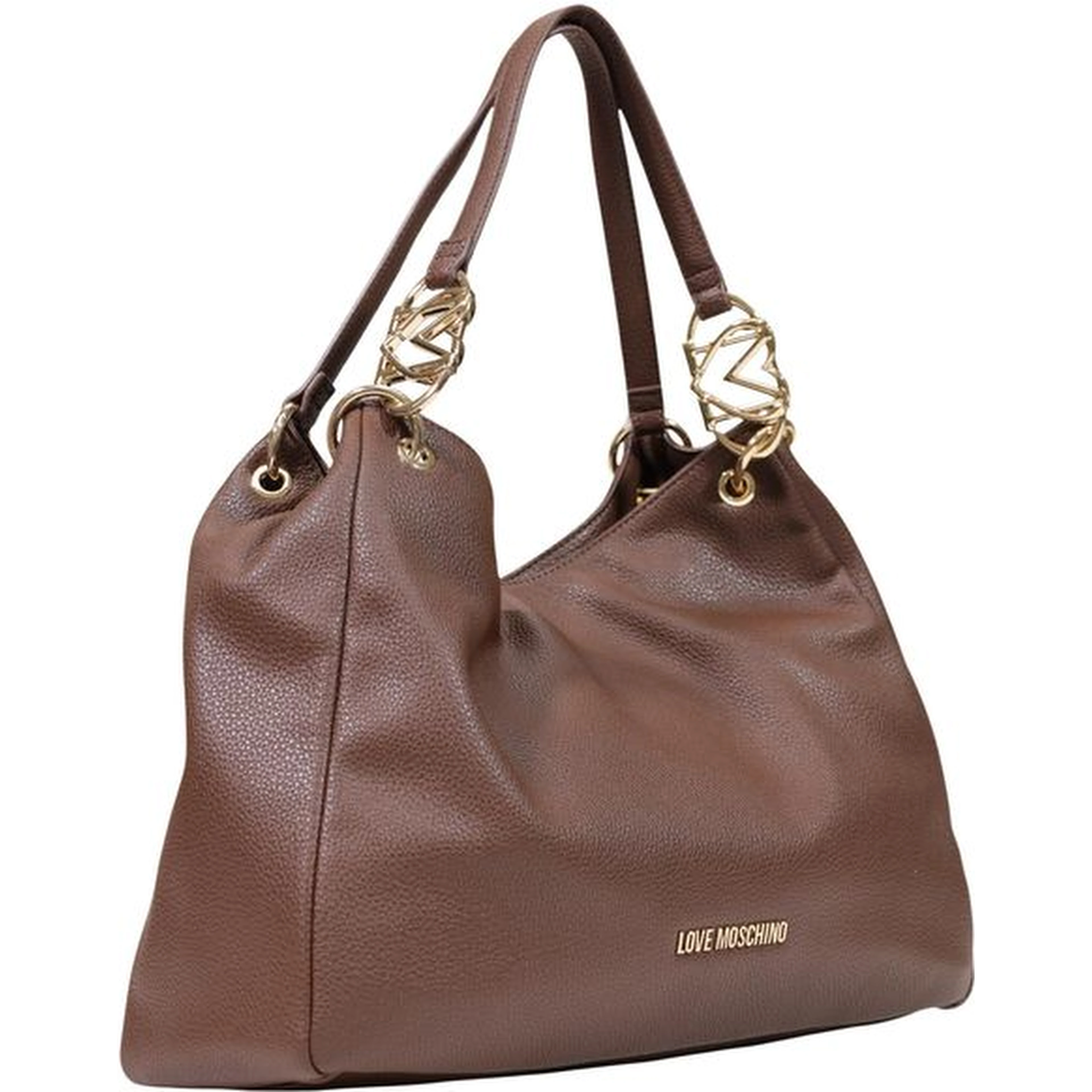 Brown Polyethylene Handbag