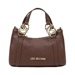 Brown Polyethylene Handbag
