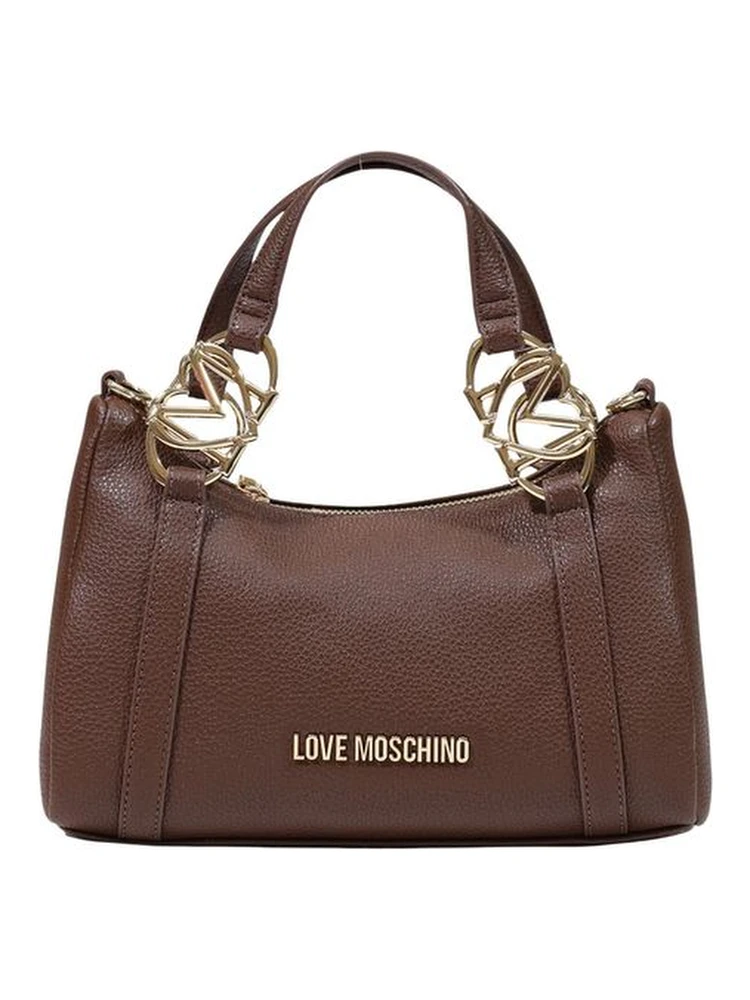 Brown Polyethylene Handbag