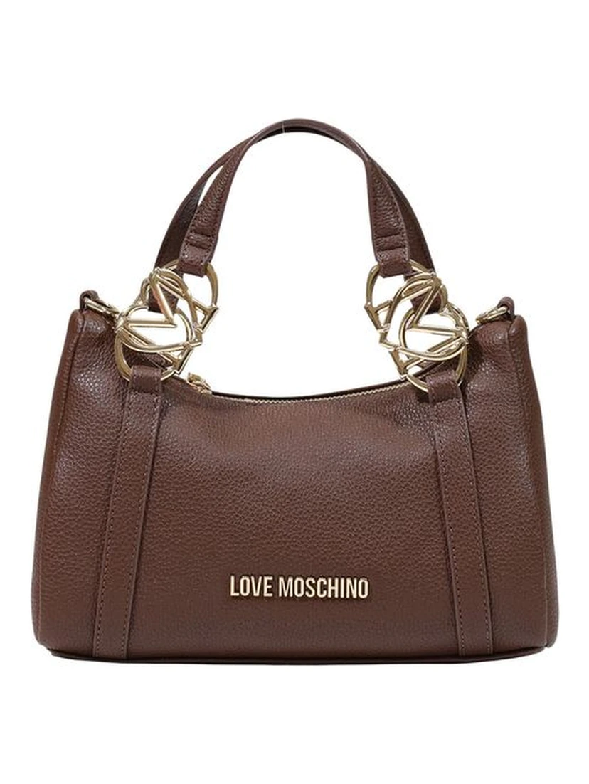 Brown Polyethylene Handbag