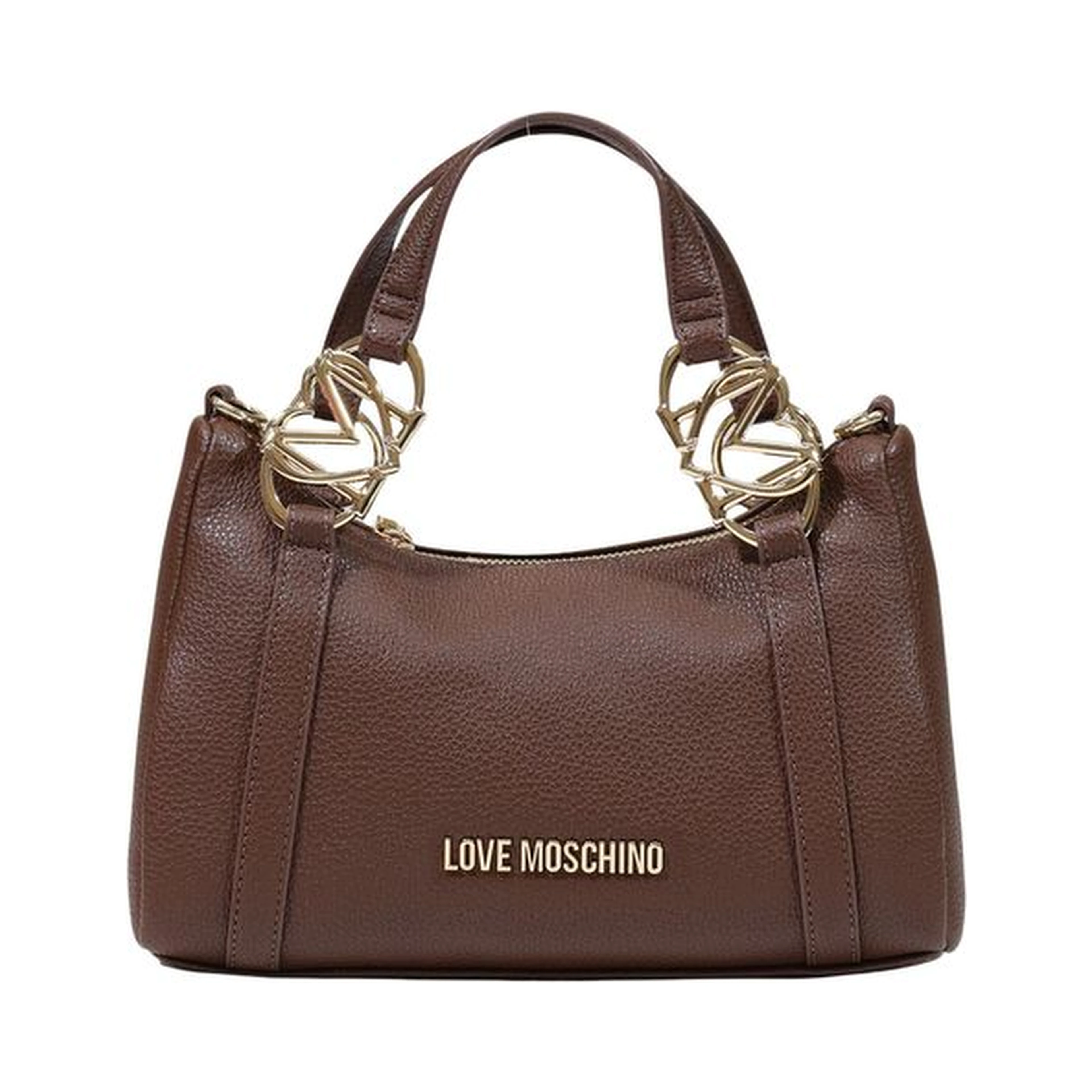 Brown Polyethylene Handbag