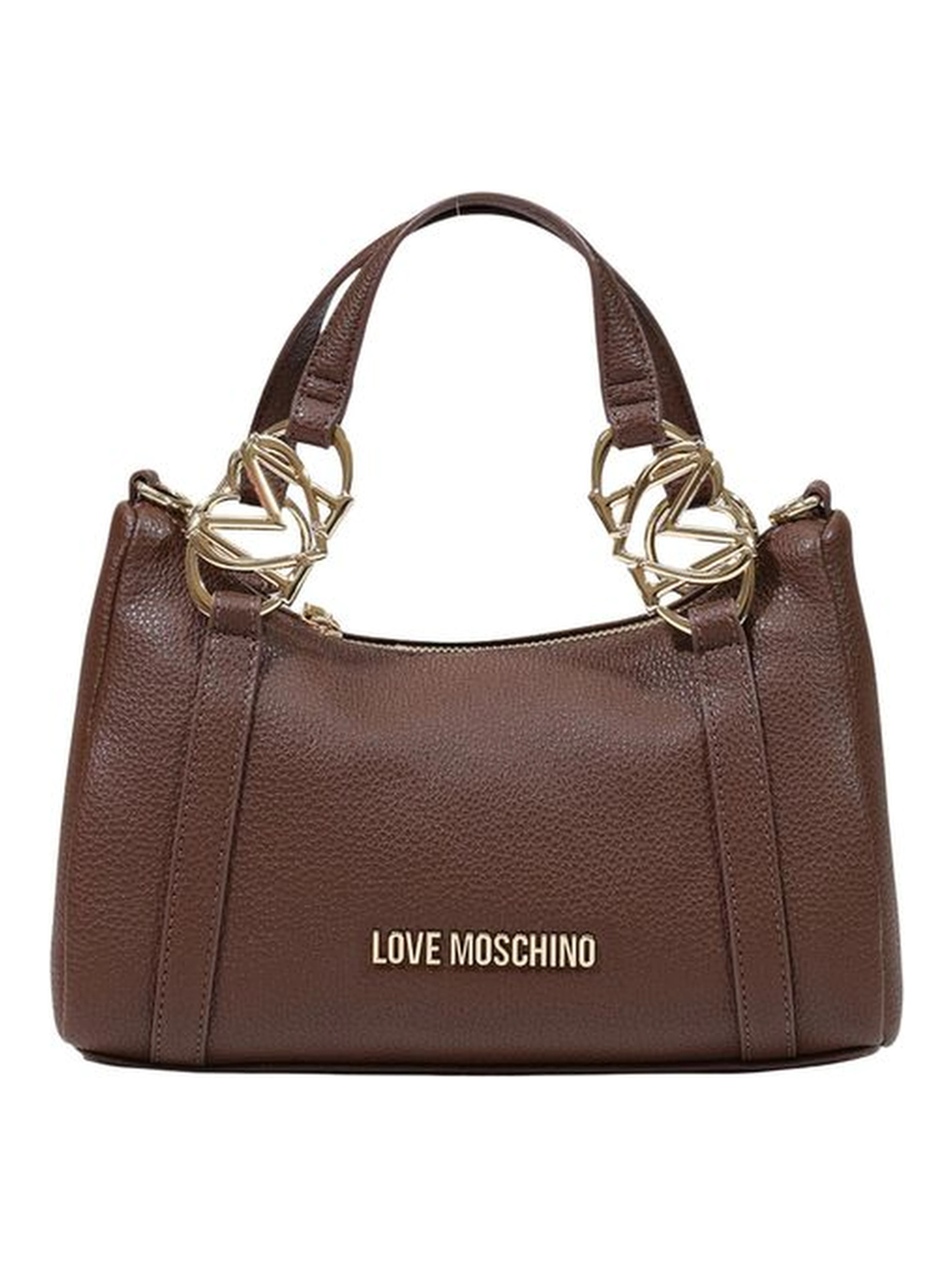 Brown Polyethylene Handbag