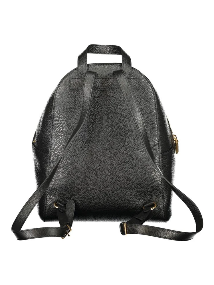 Black Leather Women Backpack alternative