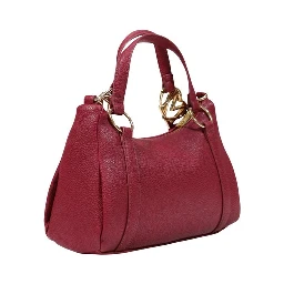 Purple Polyethylene Handbag